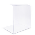 Spuckschutz Typ 2 – hoher Thekenaufsatz aus Plexiglas
